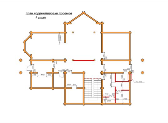 План Янтарный 1 этаж