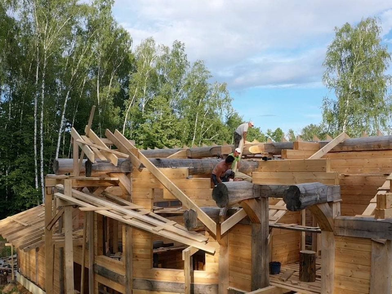 Строительство дома проект Фламандия