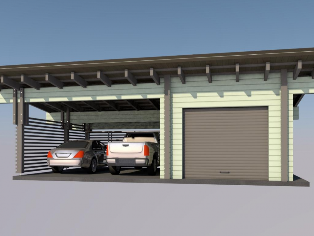 Проект гаража 