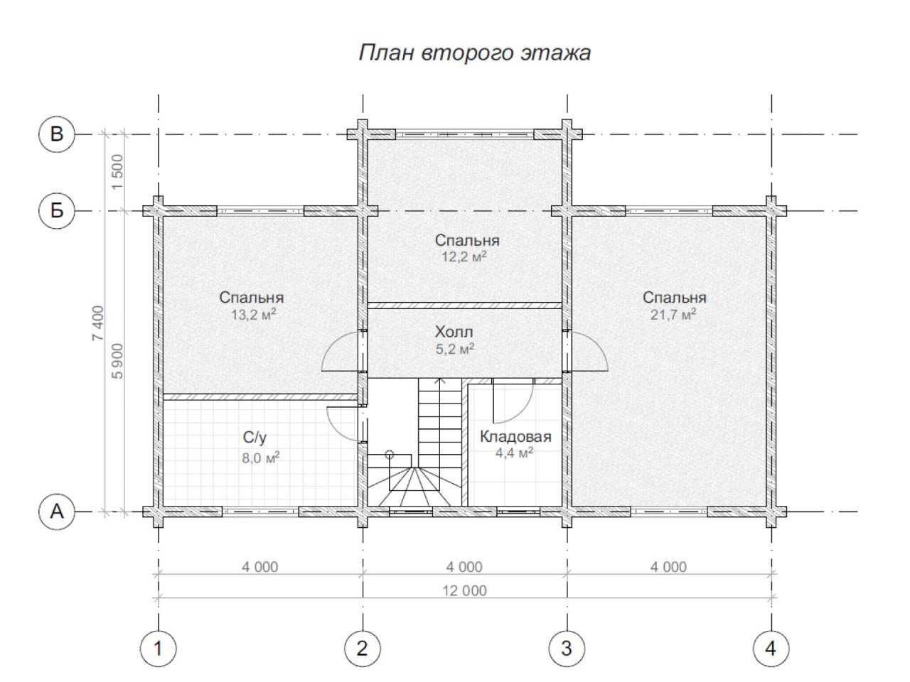 план 2 этажа 
